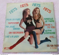 Suite Décés : Coté 7 Euros !! 33T HITS HITS HITS Vinyle LP 12" THE MUSIC SWEEPERS - SAD LIZA Pin'up TRETEAUX - Compilaciones