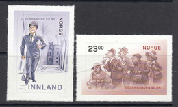 2019 Norway Olsenbanden Comics Art Complete Set Of 2 MNH @ BELOW FACE VALUE - Ongebruikt