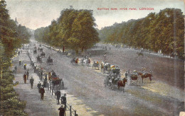 ANGLETERRE - London - Rotton Row - Hyde Park - Carte Postale Ancienne - Sonstige & Ohne Zuordnung