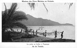 Missions Des Pères Maristes En Océanie - Samoa Américaine - Ile De TUTUILA - La Pêche Au Laulao à Pagopago - Amerikanisch Samoa