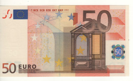 50 EURO  "S"  ITALIA    Firma  Trichet       J 070 A3   /  FDS - UNC - 50 Euro