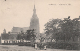 1 Oude Postkaart Oostmalle Zicht Op De Kerk - Malle