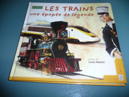 ENFANTINA LES TRAINS UNE EPOPEE DE LEGENDE PREFACE DE LOUIS GALLOIS SNCF CHEMIN DE FER PHILATELIE TIMBRE LA POSTE 2001 - Chemin De Fer & Tramway