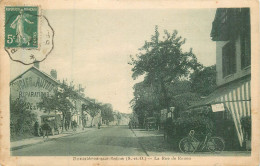 BONNIÊRES SUR SEINE La Rue De Rouen - Bonnieres Sur Seine