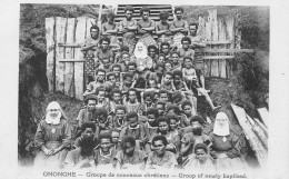 Océanie - Papouasie-Nouvelle Guinée - ONONGHE - Groupe De Nouveaux Chrétiens - Missionnaire D'Issoudun - Ecrit (2 Scans) - Papua-Neuguinea