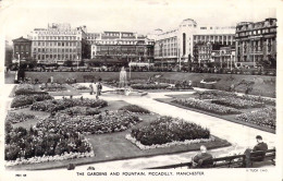 ANGLETERRE - The Gardens And Fountain, Piccadilly, Manchester - Carte Postale Ancienne - Autres & Non Classés