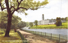 ANGLETERRE - Nottingham - New University And Lake - Carte Postale Ancienne - Autres & Non Classés