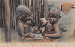 Océanie - AUSTRALIE - Australian Aborigines - Companions Of The Bath - Voyagé 1907 (voir Les 2 Scans) - Other & Unclassified