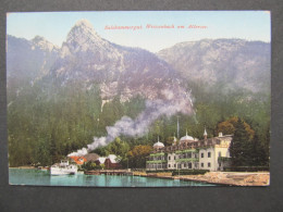 AK WEISSENBACH Am Attersee 1912  // D*55572 - Attersee-Orte