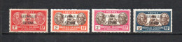 Walis Y Futuna   1930-38  .-   Y&T  Nº   58 A-61/63 - Usados