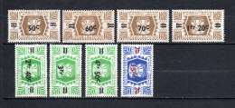 Walis Y Futuna   1945  .-   Y&T  Nº   148/155 - Usati