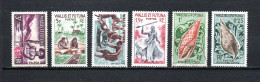 Walis Y Futuna   1957-63  .-   Y&T  Nº   157-157 A/B-158 B-162/163 - Oblitérés