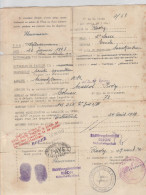 CENTRE DE DEMOBILISATION DE RODEZ MAIN D OEUVRE AGRICOLE MILITAIRE 17 AOUT 1940 - Documents