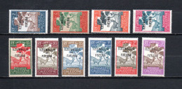 Walis Y Futuna   1930  .-   Y&T  Nº   11/17-21/23    Taxa - Portomarken