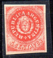 Sello Nº 5- Argentina - Unused Stamps
