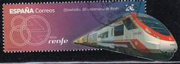 2021-ED. 5455 - Efemérides. Ferrocarril. 80 Aniversario De RENFE -USADO - Usati