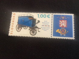 2022 Pofis 783 Yvert 868 ** Journée Du Timbre Wagon Postal Historique - Neufs