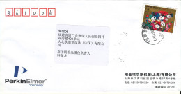 China Cover Sent 19-3-2009 Single Franked - Cartas & Documentos