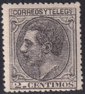 Spain 1879 Sc 242 Espana Ed 200 MH* Creases - Nuovi