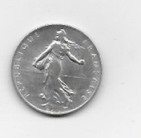 2 Francs Argent Type Semeuse 1917 - 2 Francs