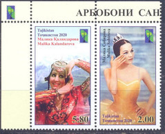 2020. Tajikistan, RCC, Art Worker, 2v Perforated, Mint/** - Tadschikistan