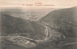 81 Mazamet Vue Générale Route Des Usines CPA - Mazamet