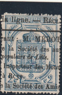 ///   FRANCE  ///    Timbre Journaux N° 8 ---  2cts  Bleu  Côte 40€ - Journaux