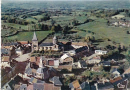 23. BENNEVENT. CPSM.  VUE AERIENNE. VUE GENERALE. ANNÉE 1965 + TEXTE - Benevent L'Abbaye