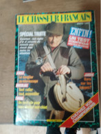 92 // LE CHASSEUR FRANCAIS  / SPECIAL TRUITE  / CULTIVEZ VOS CHAMPIGNONS / N° 1069 / 1986 - Fischen + Jagen