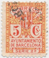 SPAIN | ESPAÑA - BARCELONA - EDIFIL 10 - YT15 1932-34 Numeración - Barcelona