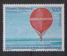 POLYNESIE - 2020 - N°Yv. 1250 - Ballons Montés - Neuf Luxe ** / MNH / Postfrisch - Neufs