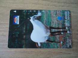 INDONESIA  USED CARDS  ANIMALS HORHES - Horses