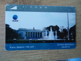 INDONESIA USED CARDS  LANDSCAPES BUILDING - Indonesia