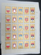 1974 TORNEO DELLA BALESTRA FOGLIETTO MINI FOGLIO BLOCK SHEET Blocco Rsm SAN MARINO USATO USED Usati - Blocchi & Foglietti