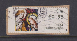 IRELAND  -  2010 Christmas SOAR (Stamp On A Roll)  Used On Piece As Scan - Usati