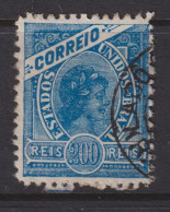 1900 Brasilien, Mi:BR 144, Sn:BR 161, Yt:BR 118,blue Line Around The "Efigie", Blaue Linie Um Das Porträt, Allegory - Gebraucht