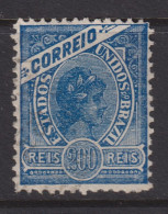 1900 Brasilien, Mi:BR 144, Sn:BR 161, Yt:BR 118,blue Line Around The "Efigie", Blaue Linie Um Das Porträt, Allegory - Usati