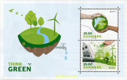 355058 MNH DINAMARCA 2016 EUROPA CEPT 2016 - ECOLOGIA EN EUROPA - PIENSA EN VERDE - Nuovi