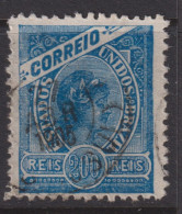 1900 Brasilien, Mi:BR 144, Sn:BR 161, Yt:BR 118,blue Line Around The "Efigie", Blaue Linie Um Das Porträt, Allegory - Used Stamps