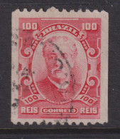 1916 Brasilien ,Mi:BR 166D, Sn:BR 177a, RHM:BR 139al,  Eduardo Wandenkolk (1838-1902) - Oblitérés