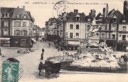 FRANCE - 80 - ABBEVILLE - La Place De L'Amiral Courbet Et Rue St Gilles - LL - Carte Postale Ancienne - Abbeville