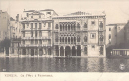 ITALIE - VENEZIA - Ca D'ora E Panorama - Carte Postale Ancienne - Autres & Non Classés