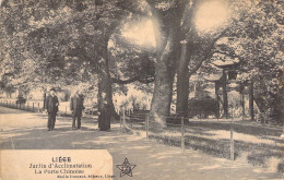 BELGIQUE - Liège - Jardin D'Acclimatation - La Porte Chinoise - Carte Postale Ancienne - Liège