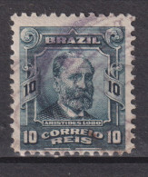 1915 Brasilien, Mi:BR 163, Sn:BR 174, Yt:BR 128,  Aristides Lobo - Usados