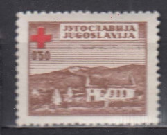 Yugoslavia 1947 - Red Cross, Mi-Nr. Zwa 5, MNH** - Liefdadigheid