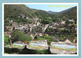 CP 48 - Pont De Montvert - Vue Générale Avec Tables D'orientation - Le Pont De Montvert