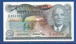 MALAWI - P.13f – 50 Tambala 01.11.1984 UNC-, S/n A/20 351704 - Malawi