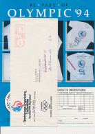 Cover Anchorage USA Organizing Committee 1994 Olympic Winter Games - With Content - Invierno 1994: Lillehammer