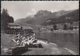 Austria - 6233 Kramsach - Gasthof Pension Krummsee - Badestelle - Urlauber (60er Jahre) - Rattenberg