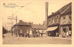 BELGIQUE - LA BOUVERIE - Le Monument Des Combattants Et La Rue D'apollon  - Edit L WUILLOT - Carte Postale Ancienne - Other & Unclassified